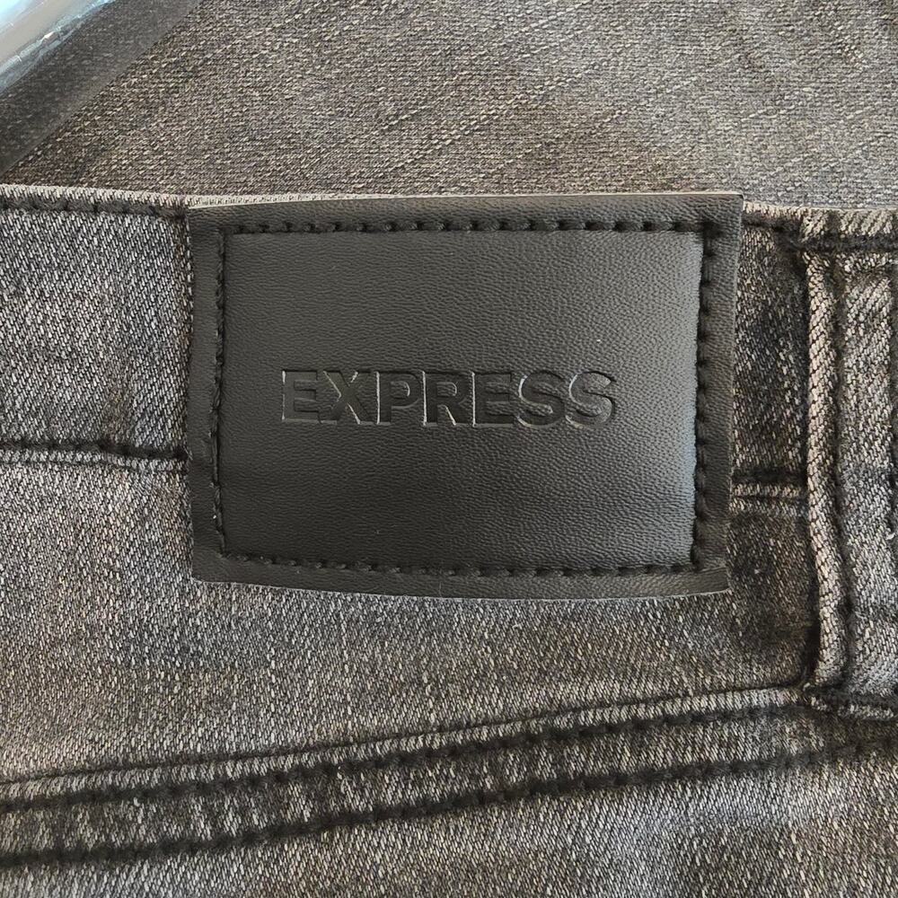Express Jeans Lightweight Stretch Bootcut Women’s Black Wash - Picture 6 of 6